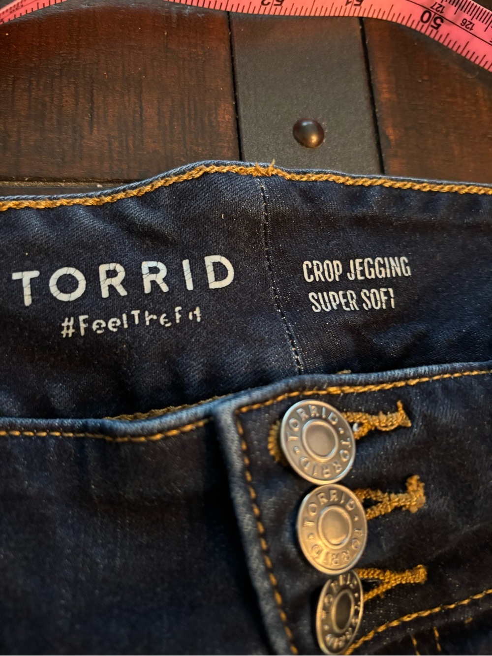 Torrid Dark Navy Stretch Jeans - Picture 8 of 10